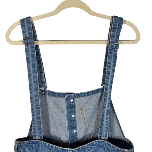Highway Jeans Womens Denim Jeans Overalls Cutoff Shorts Pockets Size Extra Large - Picture 9 of 13